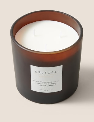 Apothecary Restore 3 Wick Candle