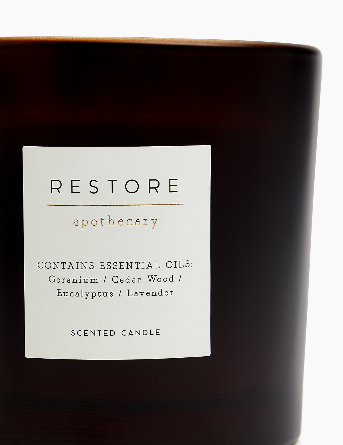 Apothecary Restore 3 Wick Candle