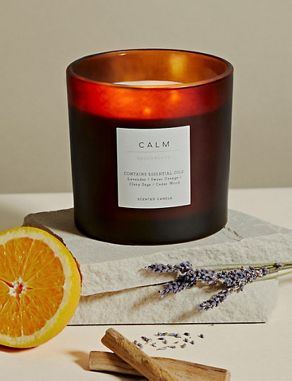 Apothecary Calm Large 3 Wick Candle