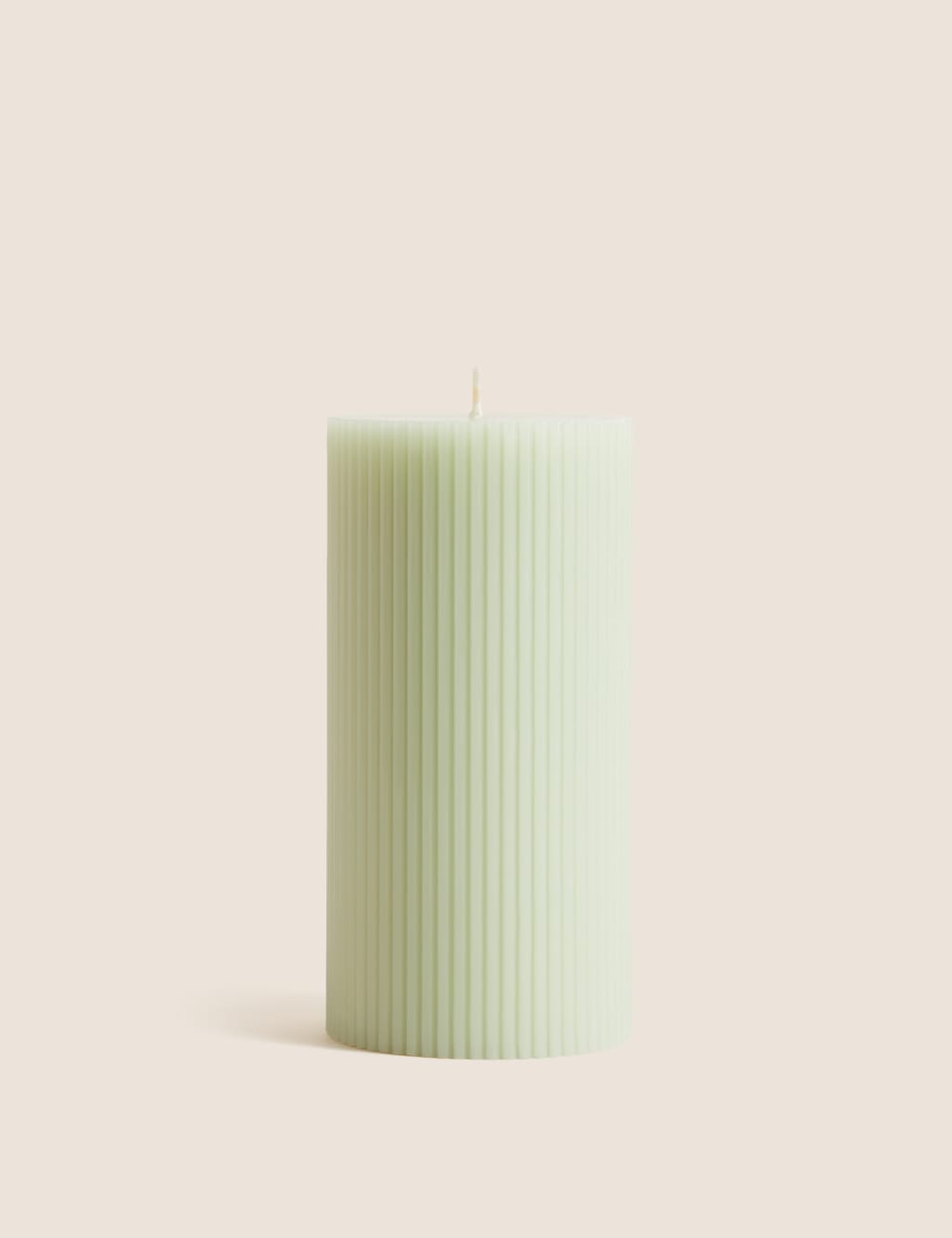 Ridged Pillar Candle image 3