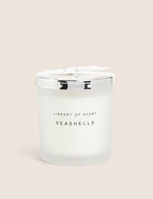 Library Of Scent Seashells Scented Candle - White Mix, White Mix