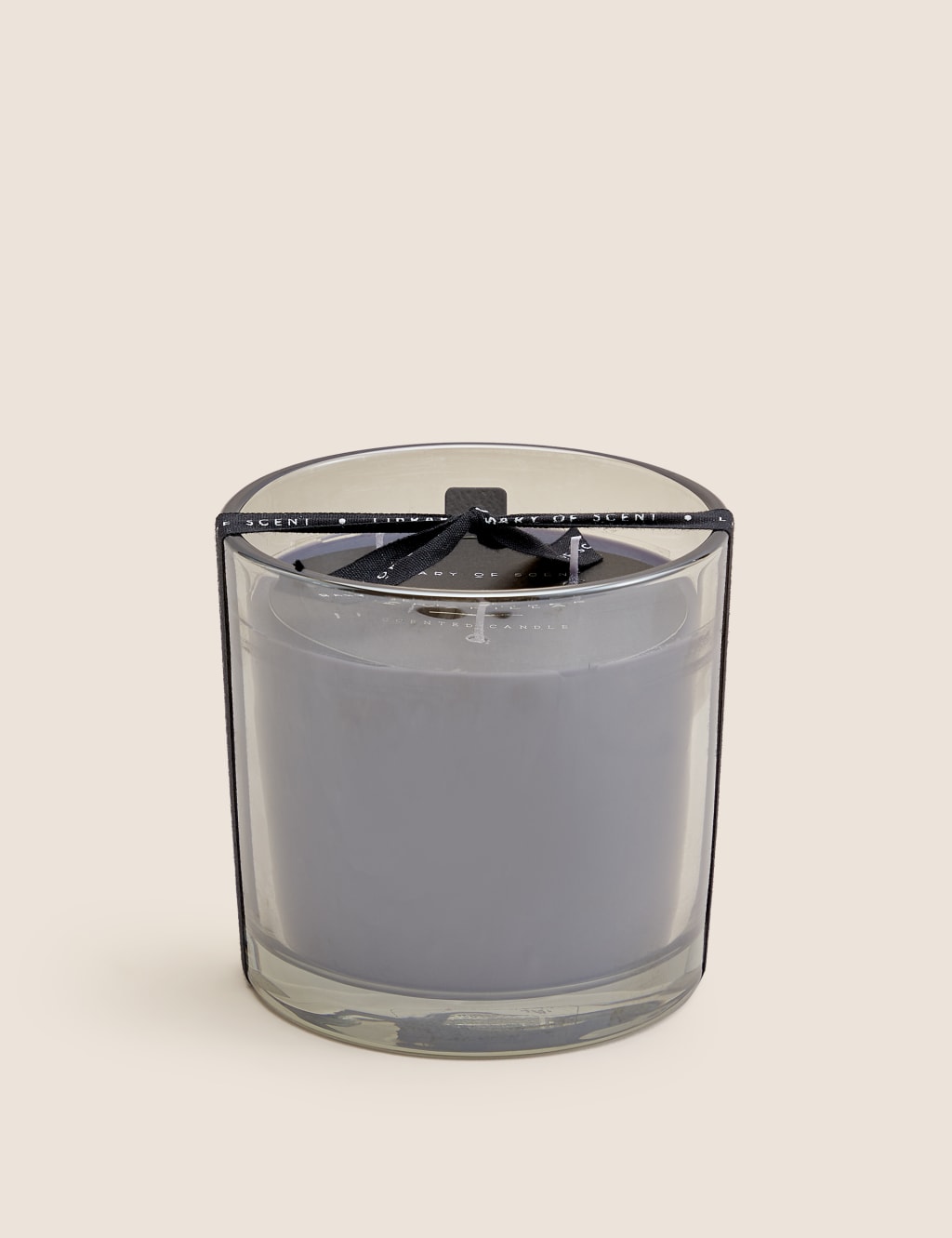 Dark Amber & Vanilla 3 Wick Candle image 2