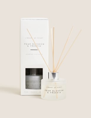 Library Of Scent Pear Blossom & Freesia 100ml Diffuser - White Mix, White Mix