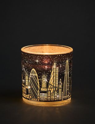 London Light Up Scented Candle | M&S Collection | M&S