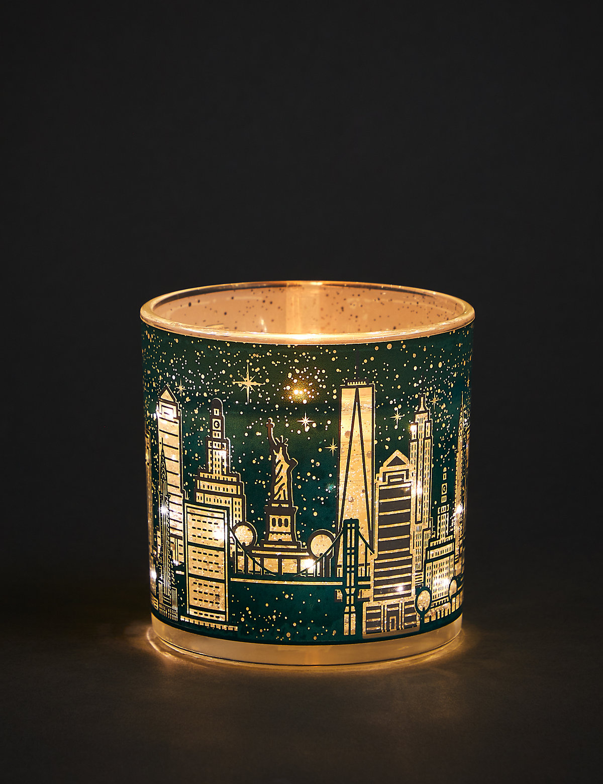 New York Light Up Scented Candle