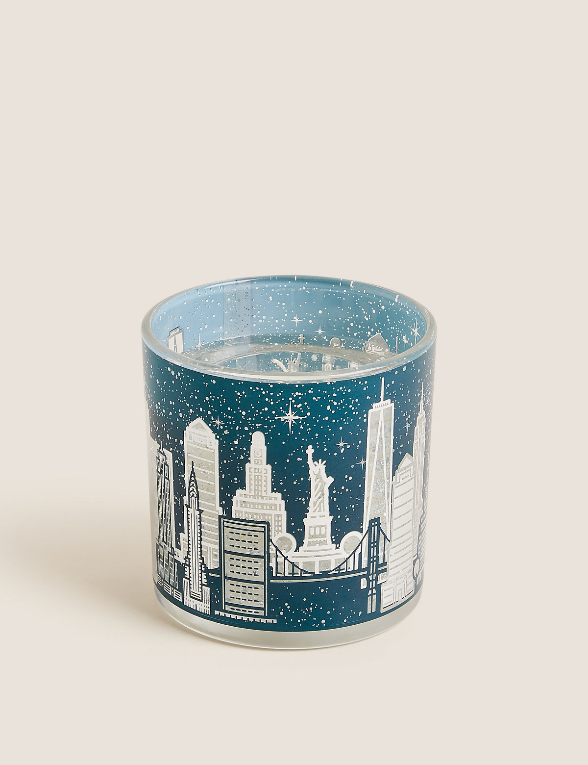 New York Light Up Scented Candle