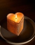 Heart Pillar Light Up Candle