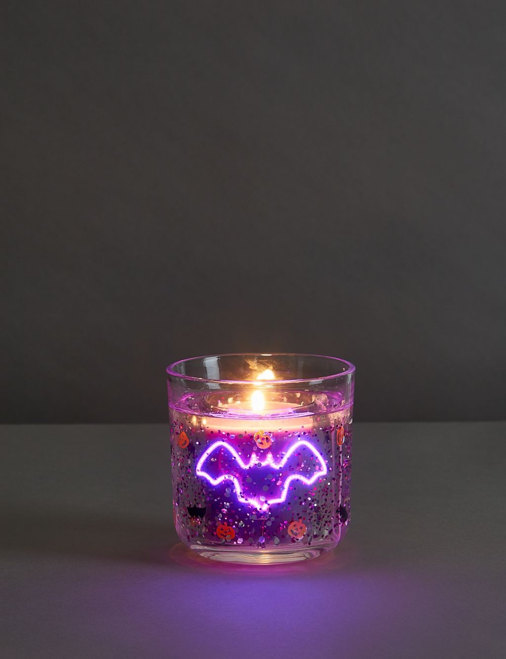 Halloween Pumpkin Spiced Light Up Candle image 1