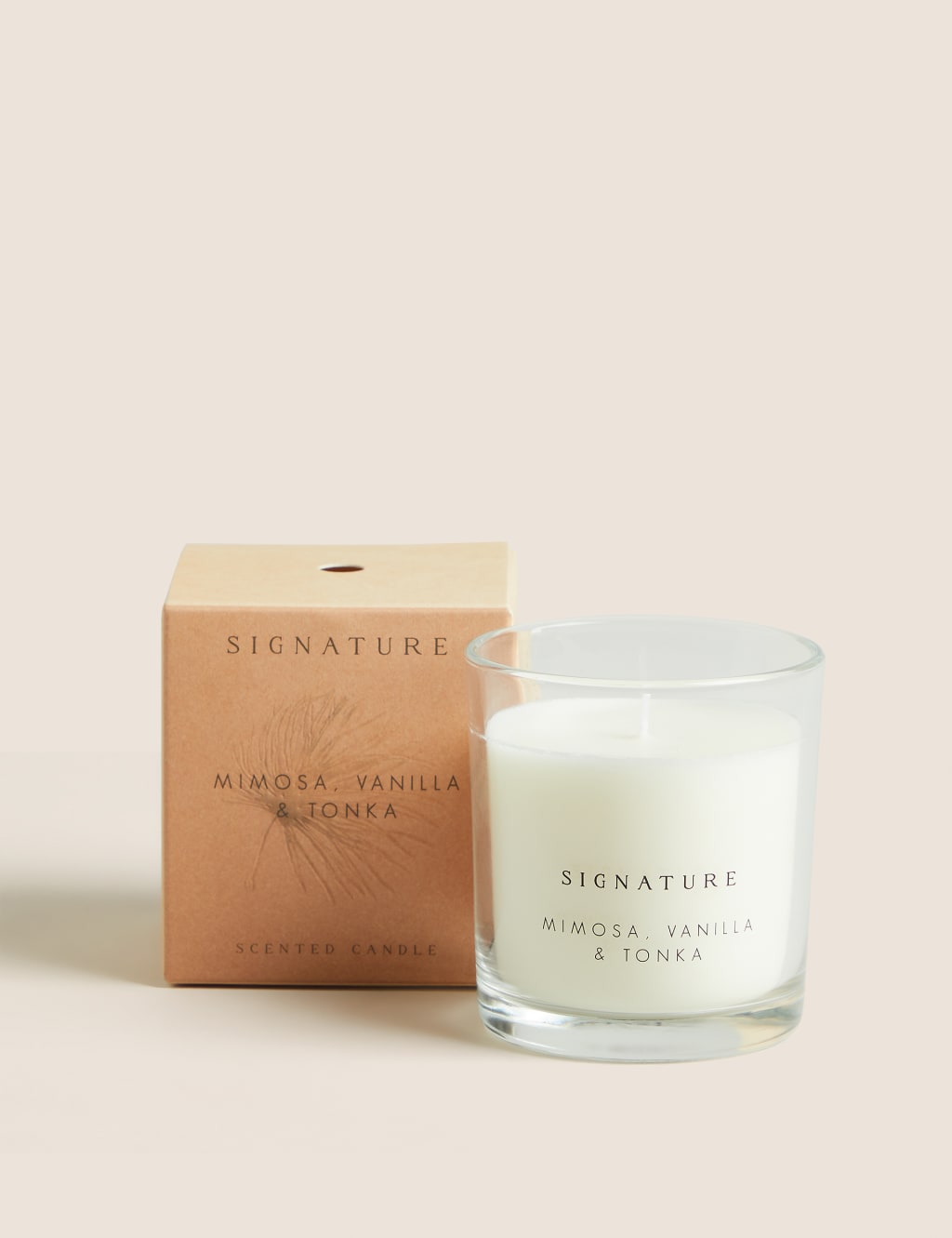 Mimosa, Vanilla & Tonka Boxed Candle
