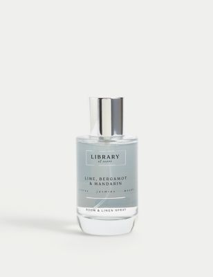 Library Of Scent Lime, Bergamot & Mandarin Room Spray - White Mix, White Mix