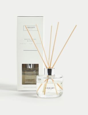 Library Of Scent White Rose & Oud 100ml Diffuser - White Mix, White Mix