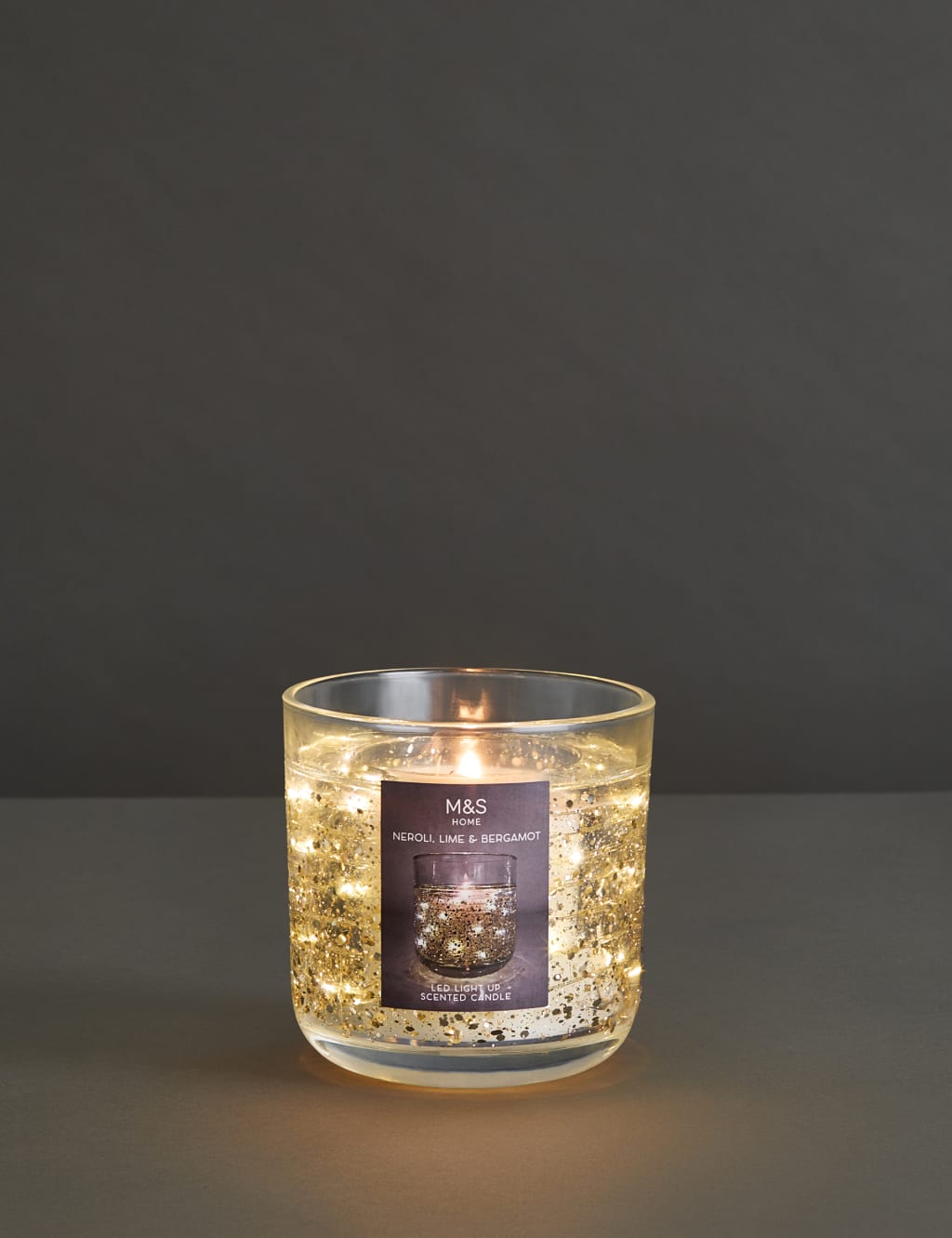 Neroli, Lime & Basil Light Up Candle image 1