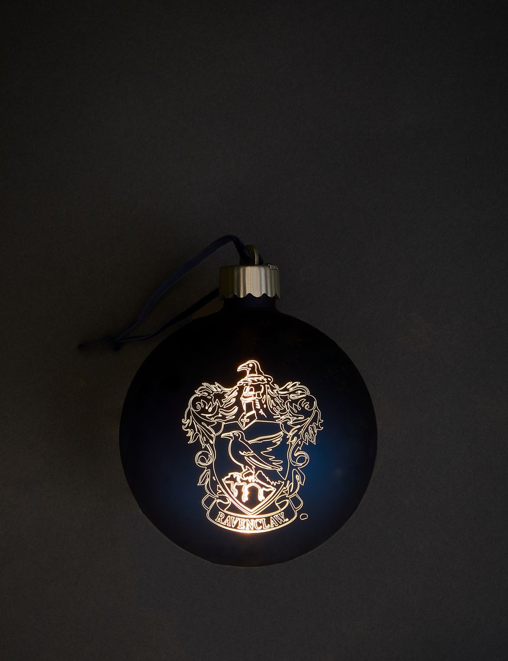 Personalised Light Up Ravenclaw Bauble