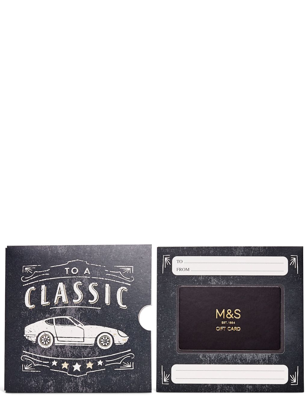 Classic Car Gift Card