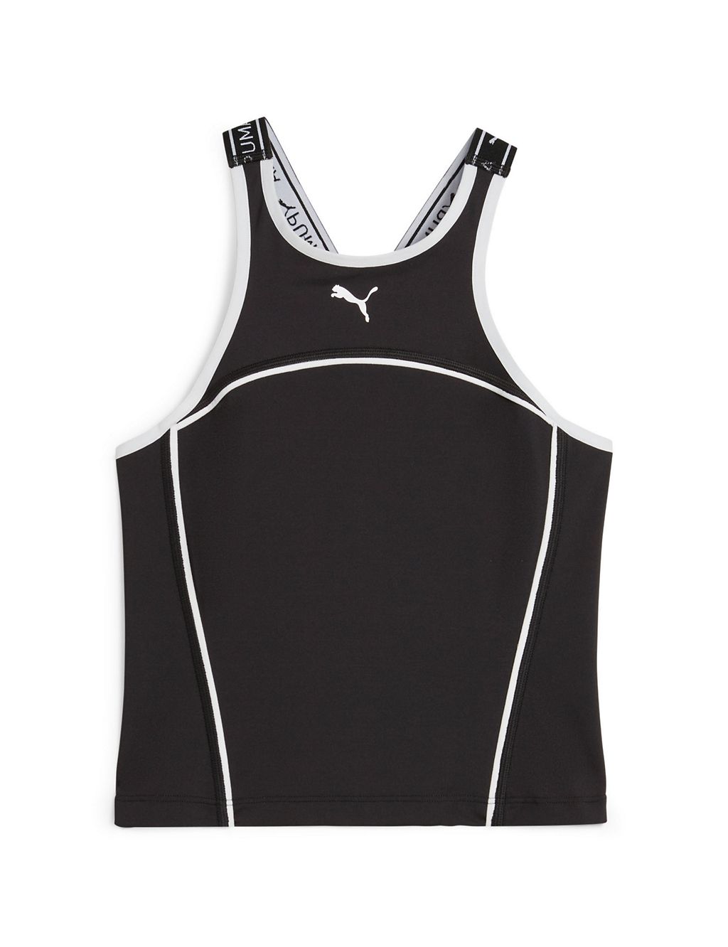 PUMA Fit Train Strong Fitted Crop Vest Top 1 of 6