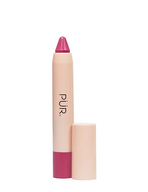 PUR Silky Pout Creamy Lip Chubby - Raspberry Spritz 3g Image 2 of 3