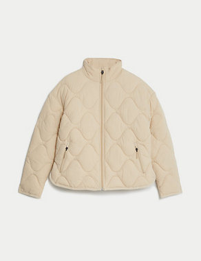 Packaway Quilted Funnel Neck Jacket Image 2 of 6