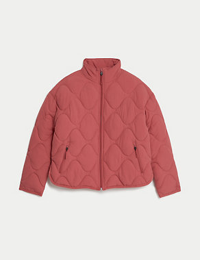 Packaway Quilted Funnel Neck Jacket Image 2 of 9