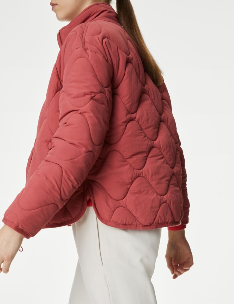 Packaway Quilted Funnel Neck Jacket 5 of 9