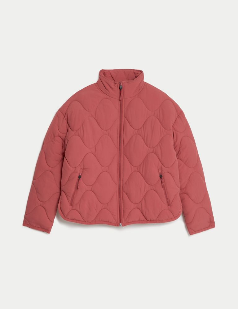 Packaway Quilted Funnel Neck Jacket 3 of 9