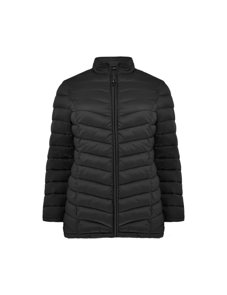 Long wadded packaway jacket new arrivals