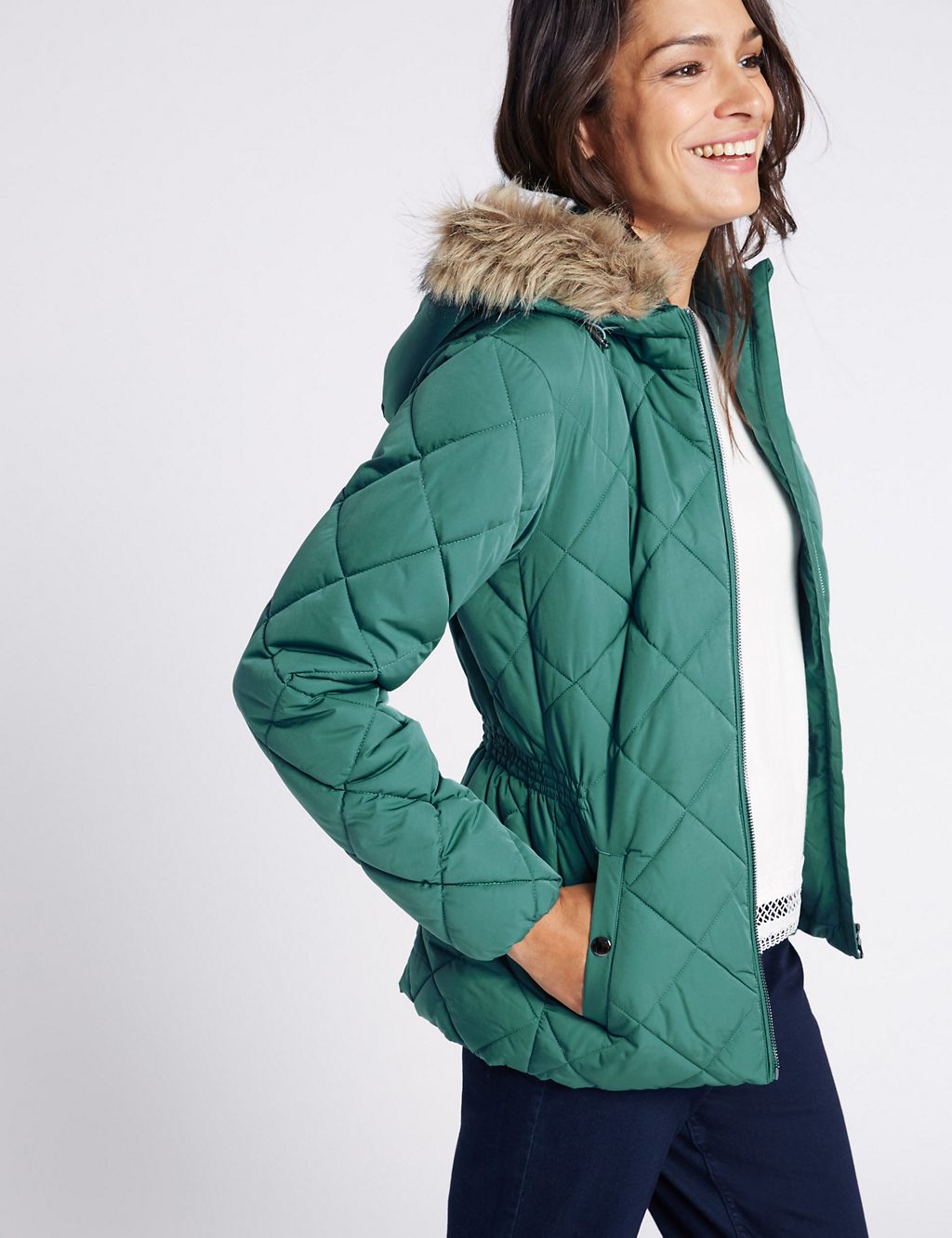 Padded & Quilted Jacket with Stormwear™ 2 of 5