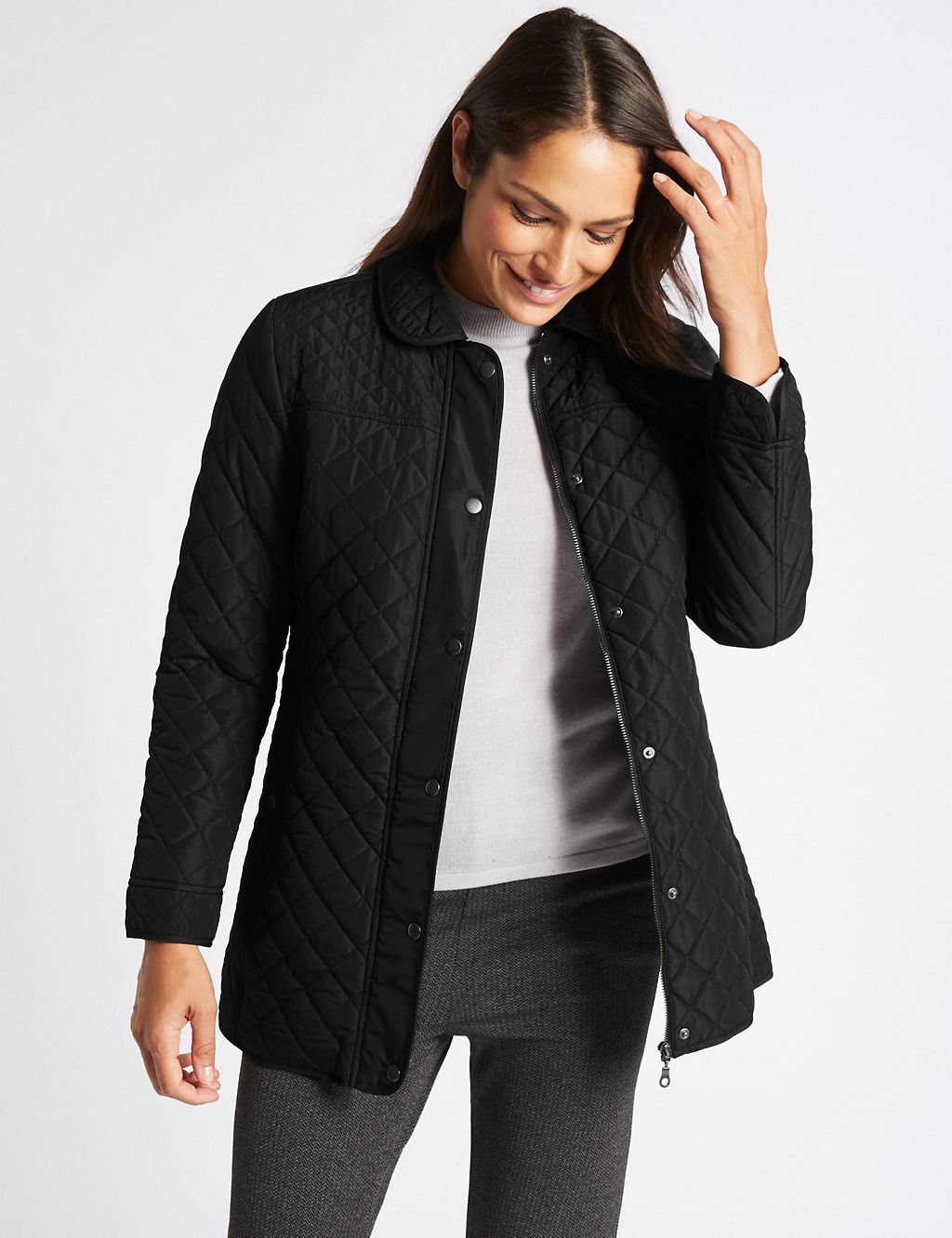Padded & Quilted Jacket with Stormwear™ 3 of 3