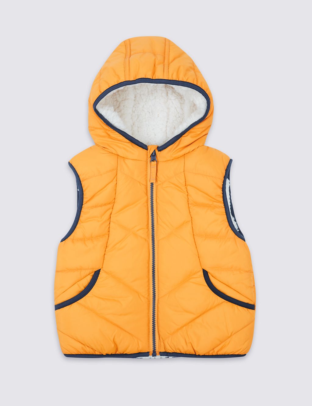 Padded 2 Pocket Gilet (3 Months - 7 Years) 1 of 6