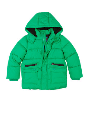 Padded Coat with Stormwear™ (1-7 Years) Image 2 of 4