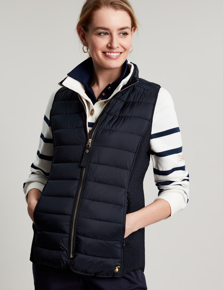 Joules gilet womens sale outlet