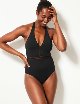 M&s hot sale black swimsuit