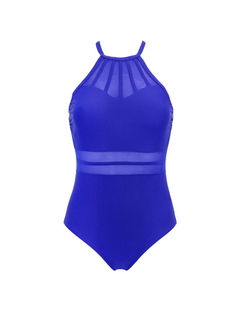Padded High Neck Swimsuit 2 of 6