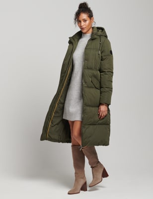 Padded Hooded Duvet Coat Image 2 of 5