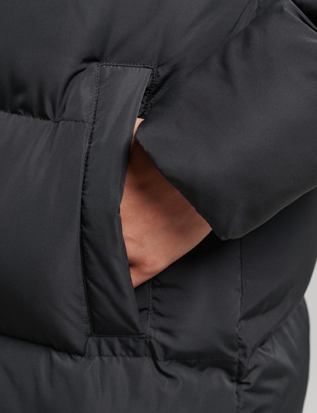 Padded Hooded Duvet Coat Superdry M&S