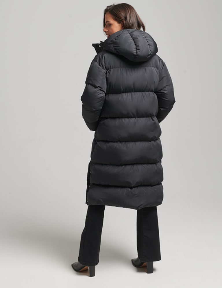 Padded Hooded Duvet Coat Superdry M&S