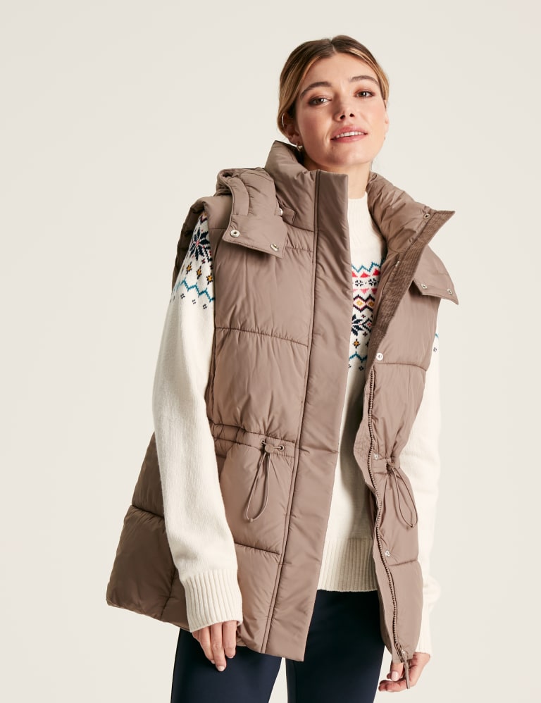 Joules puffer vest on sale