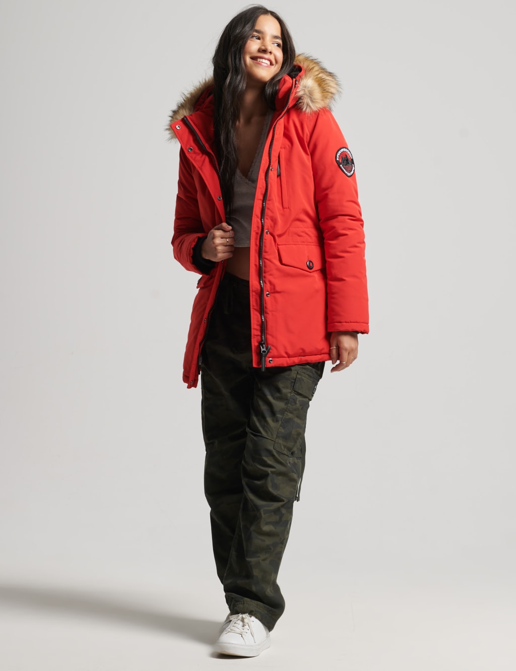 Padded Hooded Parka Coat 2 of 7