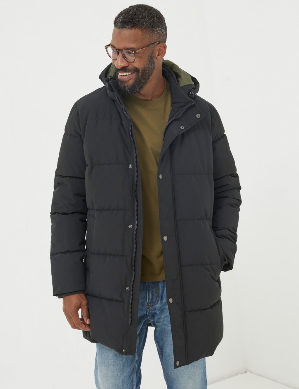 Padded Hooded Puffer Jacket FatFace M S