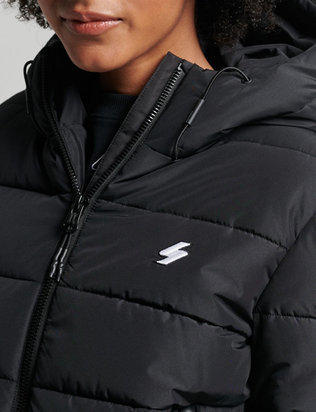 Padded Hooded Quilted Puffer Jacket 2 of 6