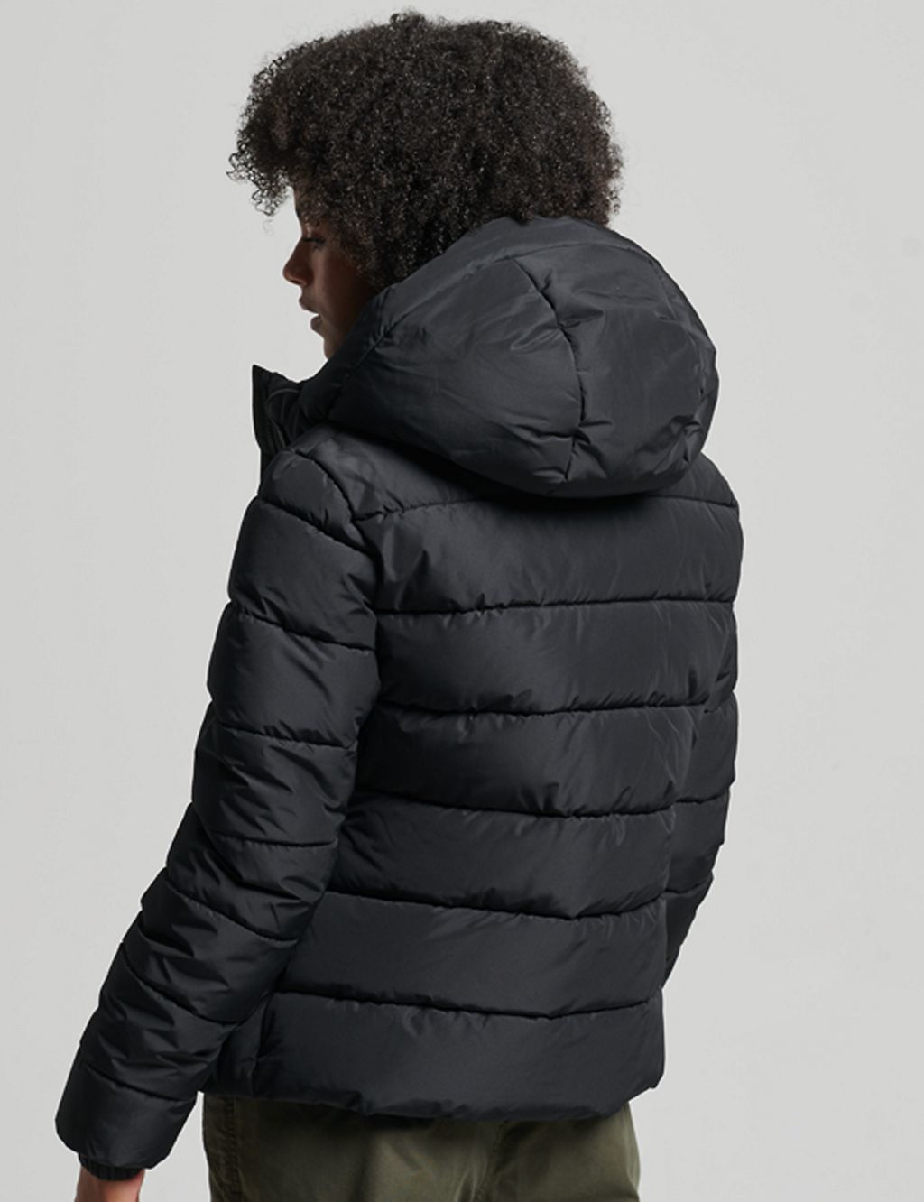 Padded Hooded Quilted Puffer Jacket 4 of 6