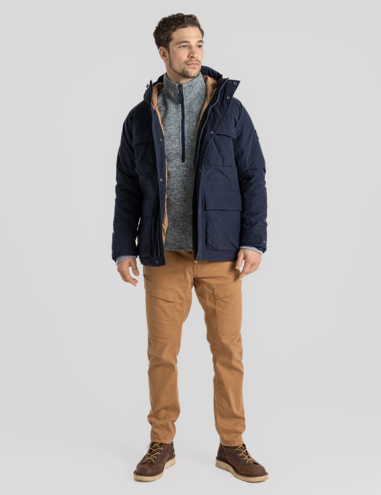 Mens cheap padded raincoat