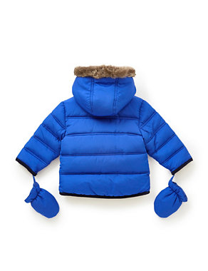 Padded Jacket and Mittens with Stormwear™ Image 2 of 3