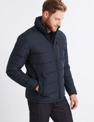 padded jacket with stormwear