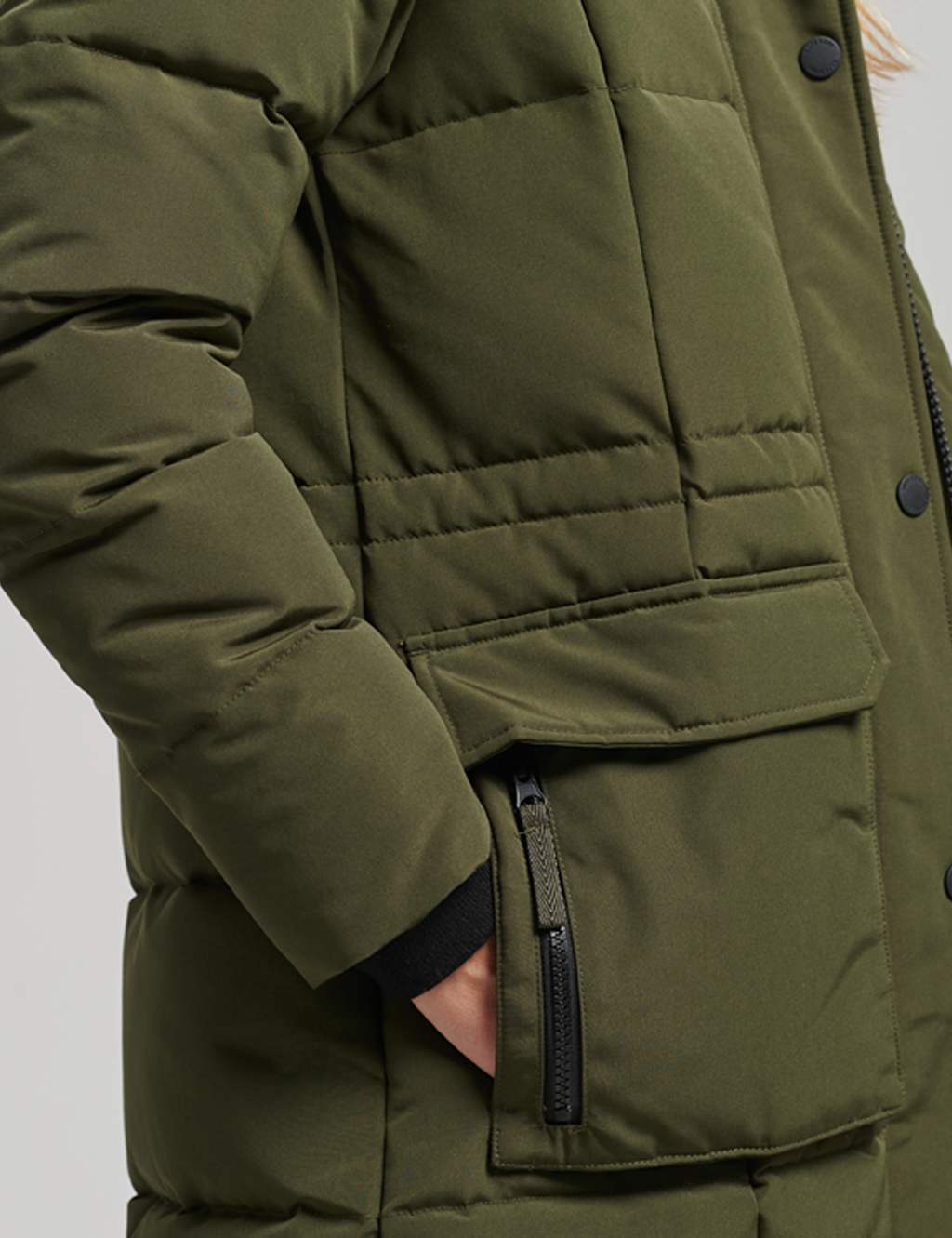 Padded Longline Puffer Coat 6 of 6