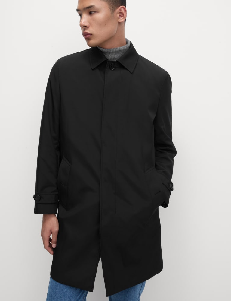 Mens padded shop mac coat