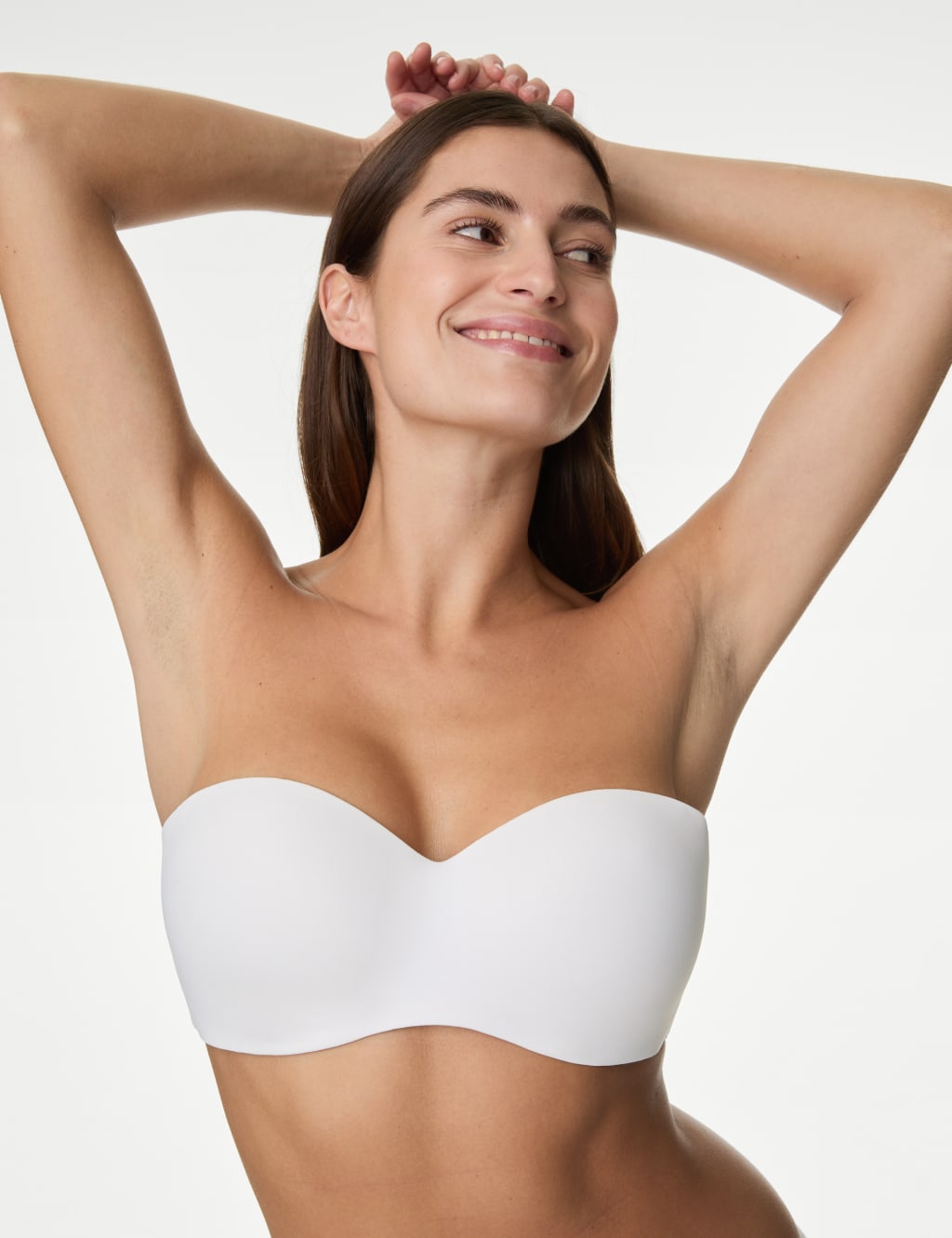 Buy Marks & Spencer Padded Non-wired Multiway Bra - Nude online