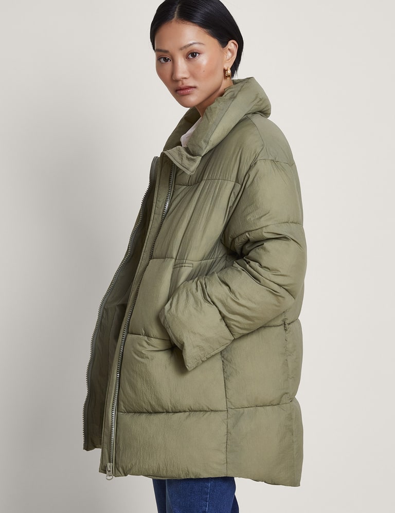 M&s long 2025 padded coat