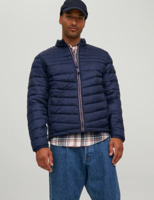 Mens padded puffer outlet jacket