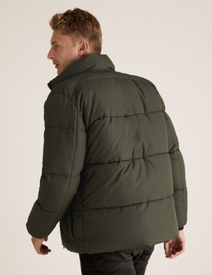 padded jacket with stormwear