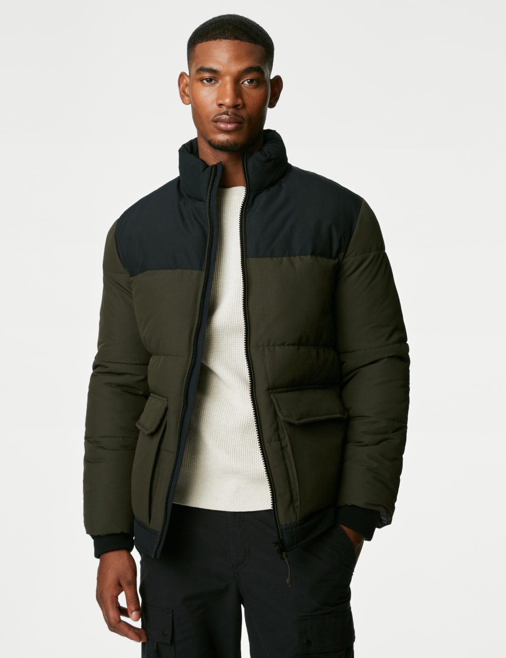 Padded Puffer Jacket with Stormwear™ | M&S Collection | M&S